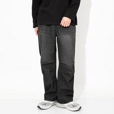 해리슨 남성용 절개 와이드 데님 팬츠 HA-1147 JAY1013