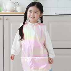 BEBE CHOUETTE 兒童雷射防水無袖圍裙