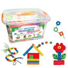 Daeyun Toys天才積木串珠 220入, 單色