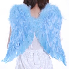 Party09 可愛天使翅膀, 1個, 藍色