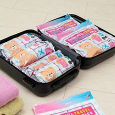 旅行用壓縮袋 中大型, 10入, 1個