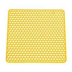 Market Pio 矽膠瀝水多用途墊, 黃色