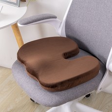 記憶棉靠墊, 3號 棕色