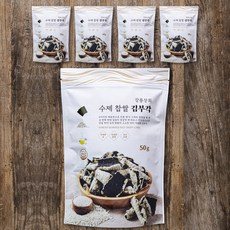 강릉상회 수제 찹쌀 김부각, 50g, 5개