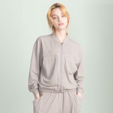 女性運動彈力飛行員夾克