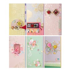 From&To 花漾零用錢信封6件組 FB228FB225-456, 混色, 1套