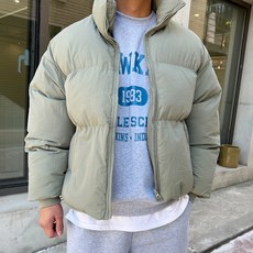 meosidda 男款輕量Wellon短版鋪棉外套