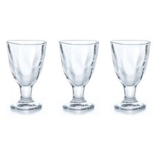 아데리아 테비네리 고블렛 165ml, 투명, 3개