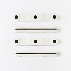 Bogen 夏朵餐具架, 白色, 4個