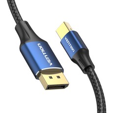 Vention Premium 8K 雙向迷你 DP 至 DP 1.4 電纜, 1.5m, 1個