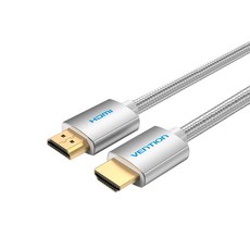 VEnTIOn 威迅 HDMI線棉網金屬款 銀色, 1條, 1m