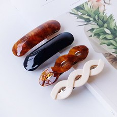 Heimishstyle 文森特 半紮髮 自動髮夾 4件組