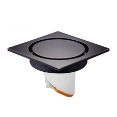 라라미즈 배수구 냄새 차단 트랩 블랙 ABS 고무 bronze H165, 1개