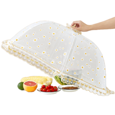 cofv 一鍵式折疊圓形食物罩, 1個