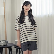 CocoDream 兒童學生Lucky Cooking Dog短袖 + 短褲睡衣套裝