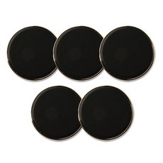 東大門鈕扣王 合金混搭鈕扣 23mm, 黑色G, 5個