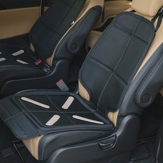 LUNA STORY 防滑汽車座椅保護墊, 黑色, 1個