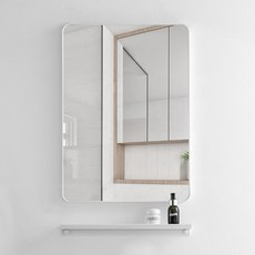 InMUSE 方形壁鏡 40 x 50 cm, 白色