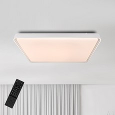 Mellibing New Line 完售 LED 客廳燈 150W + 遙控器套組, 白色(客廳燈)