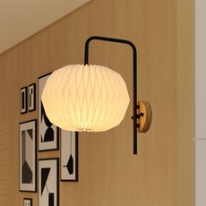 Wonha DS 小蒼蘭單頭壁燈, 白色(霧面)