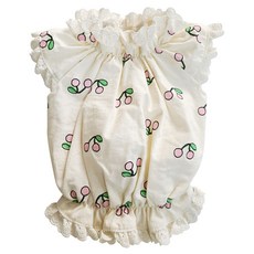 Dogmom 寵物櫻桃上衣, 象牙白