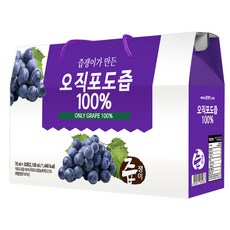 즙쟁이 오직포도즙 70ml, 2.1L, 1개