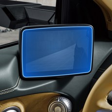 스코코 제네시스 GV60 페이스리프트 디지털 사이드미러 올레포빅 액정보호필름 세트, 1세트