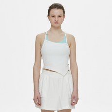 mulawear 女款毛圈布背後綁帶層疊式無袖背心 AWSDTK148