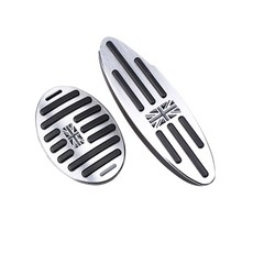 防滑運動踏板罩 改裝 Blackjack 2件組, Mini Cooper