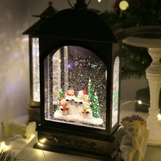 아리엘 세로 무드등 오르골, 램프 눈사람