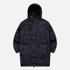 NIKE 耐吉 男款Therma-FIT RPL長版連帽鋪棉外套