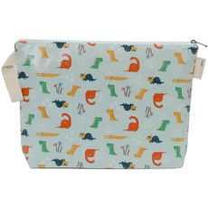 SEMOMS 多功能防水印花餐盤收納袋, 愛爾蘭恐龍款