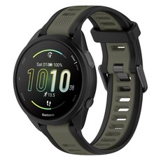 스페이스쉴드 호환 투톤 베이직 실리콘 스트랩, 블랙그린 가전디지털/스마트워치/밴드 반품 최저가 15,900원