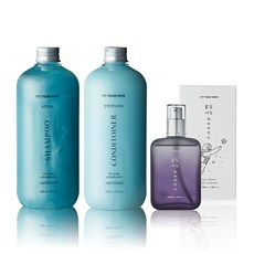 FIT YOUR SKIN San tteut 洗髮精 500ml+潤髮乳 500ml+星光護髮精華 100ml, 1套