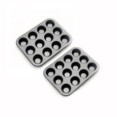 메쎄 미니 머핀팬 12구, 2개