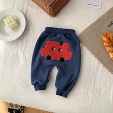 Bebeniz 兒童鬆緊帶亮點卡通運動褲