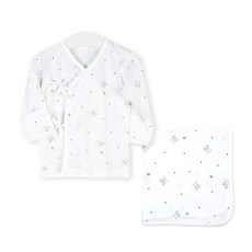 Oivy Baby Bonnie 竹製單邊襁褓 + 裹巾套裝