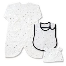 babybear 嬰兒星星蝴蝶衣+帽子+圍兜