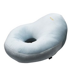 蓬鬆坐墊, 淺藍色