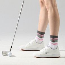 NEWTOP 女款止滑功能長襪, 白色的