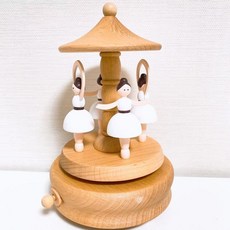 原木音樂盒 芭蕾舞女孩, 混色