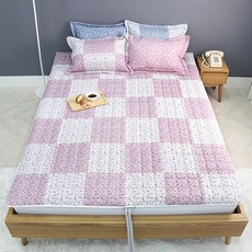 카밀 전기 온수 매트커버, 핑크