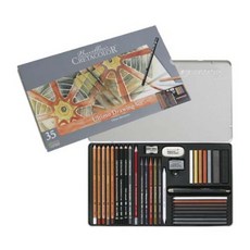 CRETACOLOR Ultimo 綜合素描工具套組 35 40055, 1套