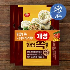 동원 개성 한입쏙만두 (냉동), 392g, 2개
