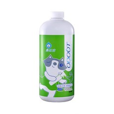 臭味滾 ODOUT 貓用除臭抑菌噴霧補充瓶 天然植物消臭 分解貓尿胺酸 適用於牆壁/沙發/棉被/地毯/床墊, 1L, 1瓶