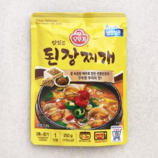 오뚜기 맛있는 된장찌개, 250g, 1개