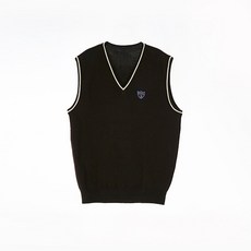 校服Mall米色線條校服背心