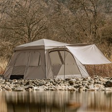 아이두젠 아마데우스 대형 원터치 쉘터 돔 오토 텐트, 탄