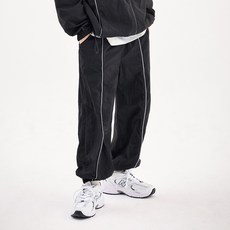 Jelistudio 兒童撞色滾邊設計束口褲