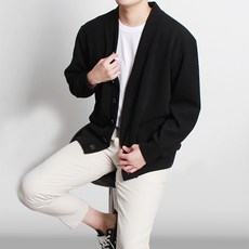 THE MIND 男款時尚羊毛開衫